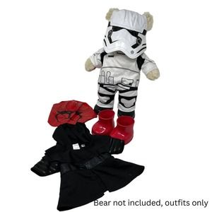 Build A Bear Workshop BABW Star Wars‎ Clothing ONLY Lot Storm Trooper Kylo